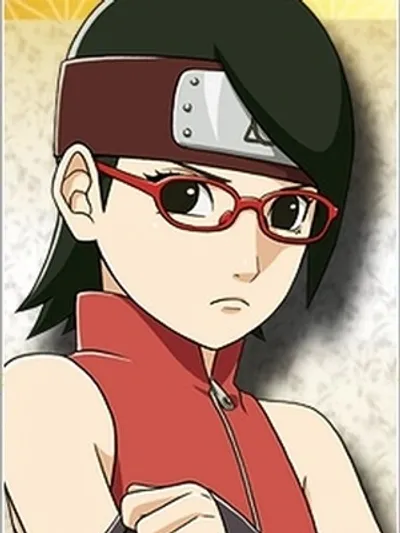 Portrait of Uchiha, Sarada